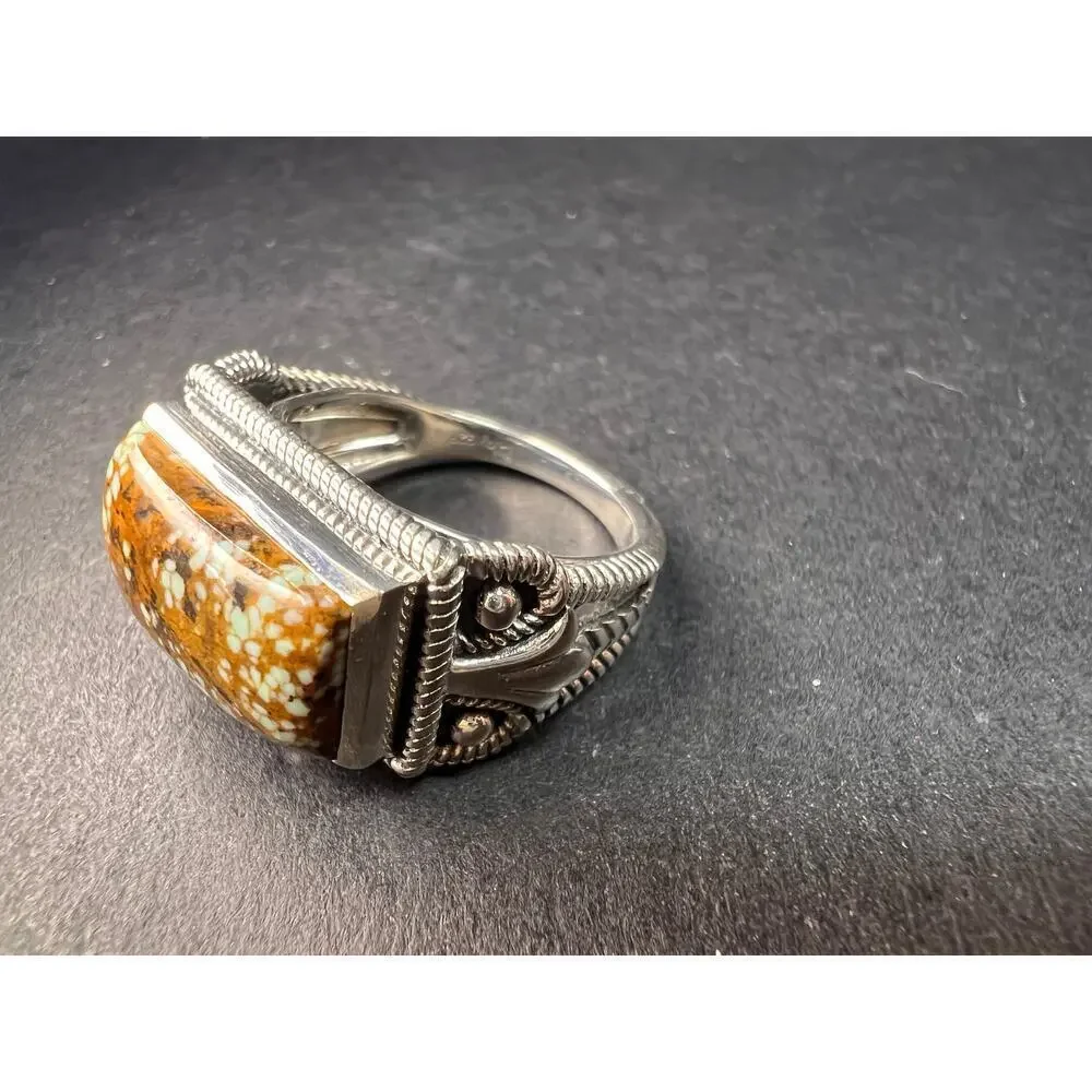 NEW Blue Horizon turquoise sterling silver ring size 7